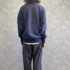 画像4: 90's Champion REVERSE WEAVE USA製 目付き ネイビー XL (4)