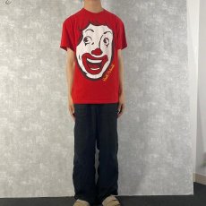 画像2: Ronald McDonald イラストプリントTシャツ  (2)