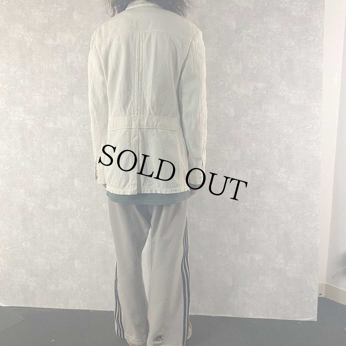 画像4: POLO Ralph Lauren ITALY製 コットンピケテーラードジャケット (4)