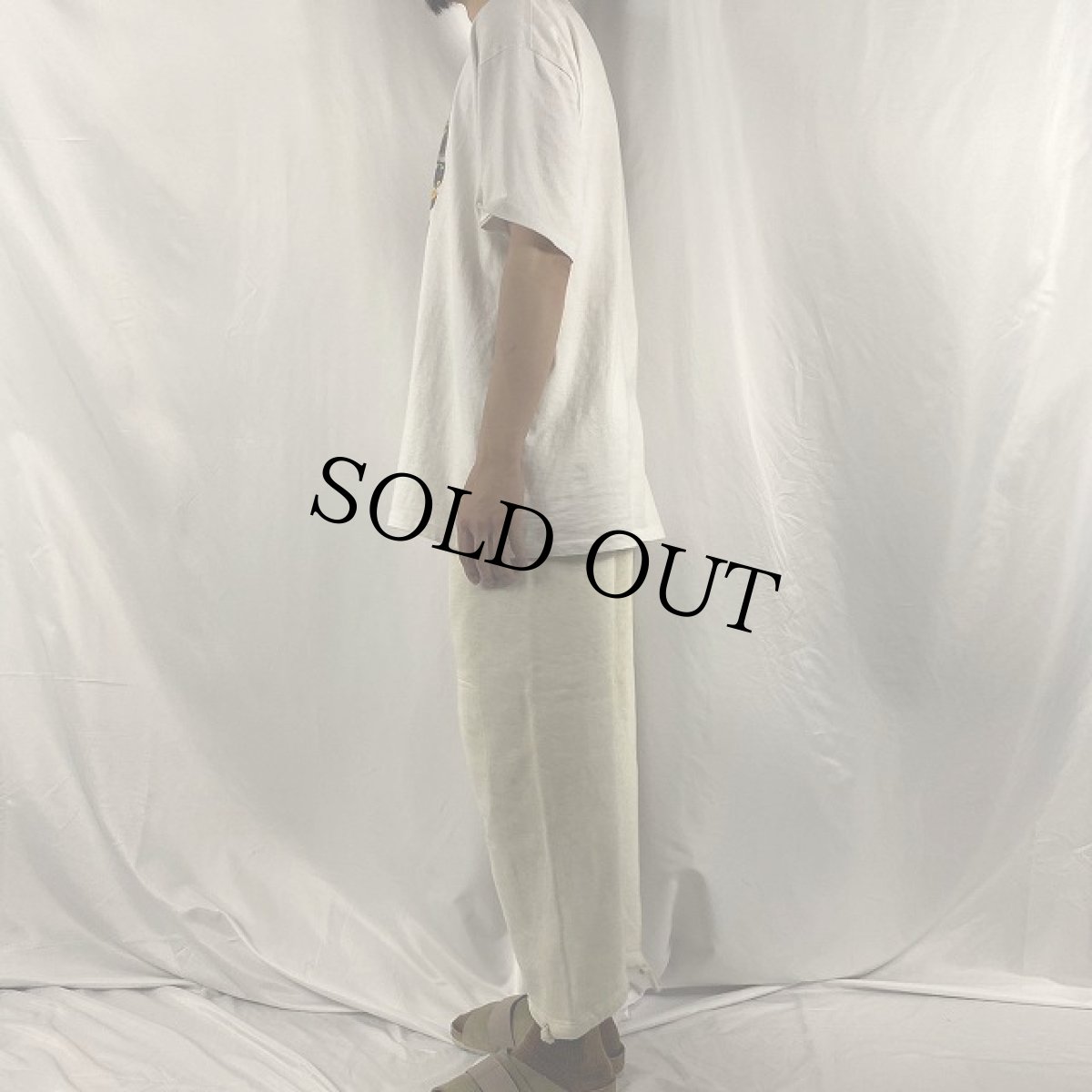 画像3: 40's U.S.NAVY ダブルニースウェットパンツ S (3)