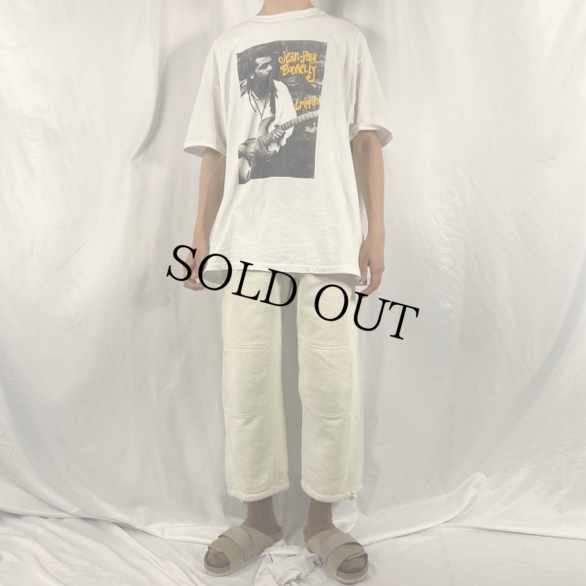 画像2: 40's U.S.NAVY ダブルニースウェットパンツ S (2)