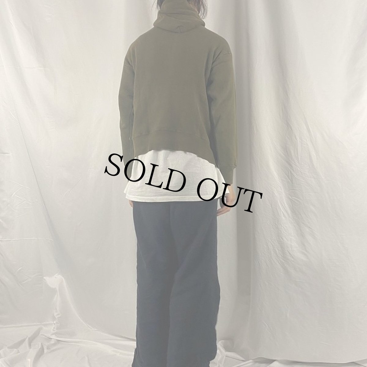 画像4: 60's 裏サーマル スウェットフーディ (4)