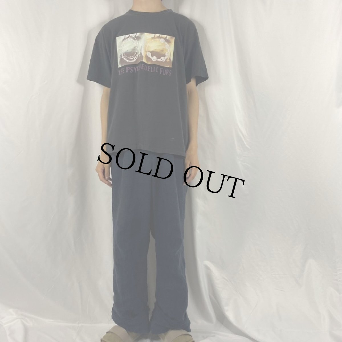 画像2: 80's USA製 The Psychedelic Furs "WORLD OUTSIDE" ポストパンクバンドTシャツ XL (2)