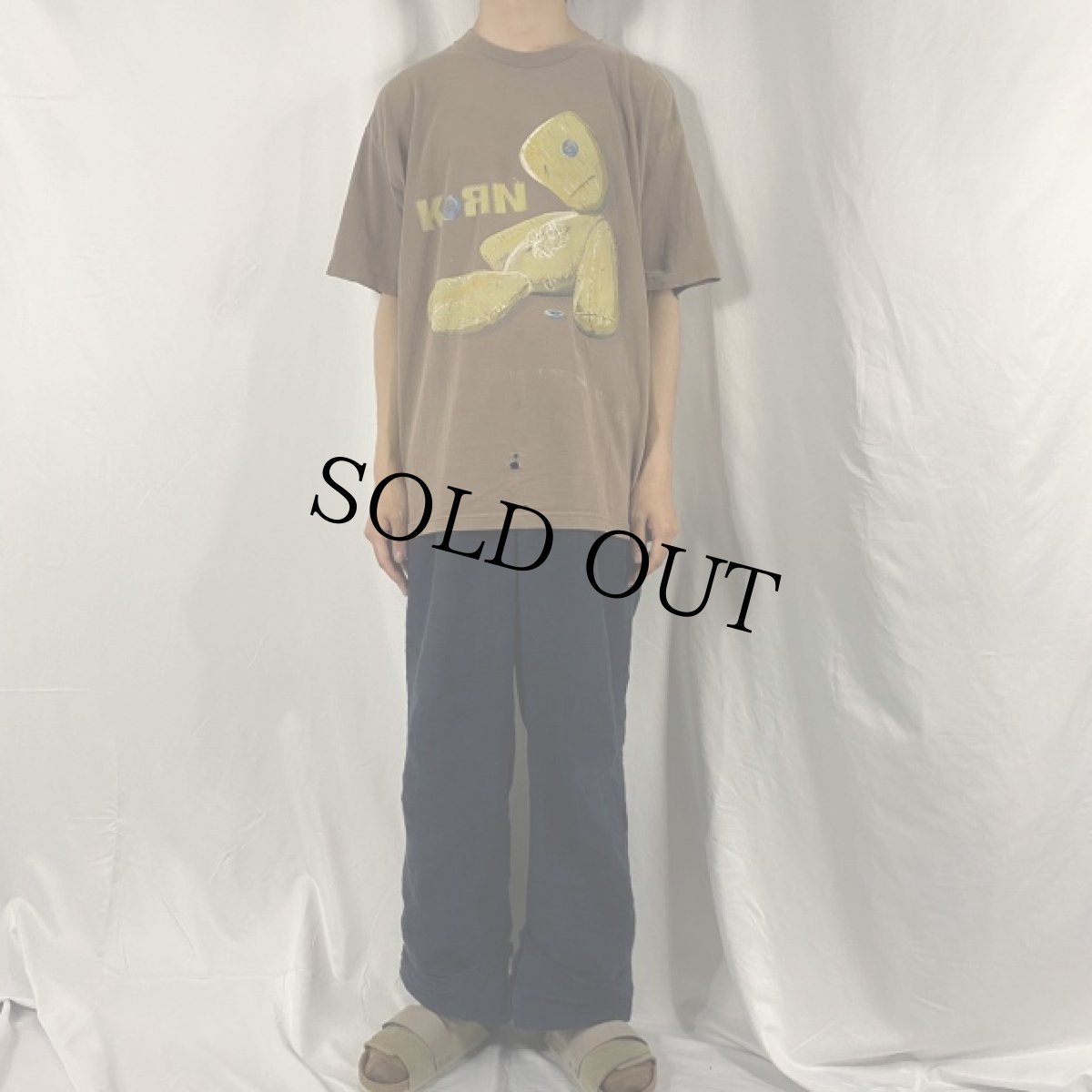 画像2: 90's Korn "ISUUES" メタルバンドTシャツ XL (2)