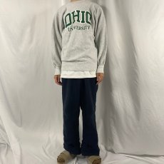 画像2: 90's Champion REVERSE WEAVE USA製 "OHIO UNIVERSITY" XL (2)