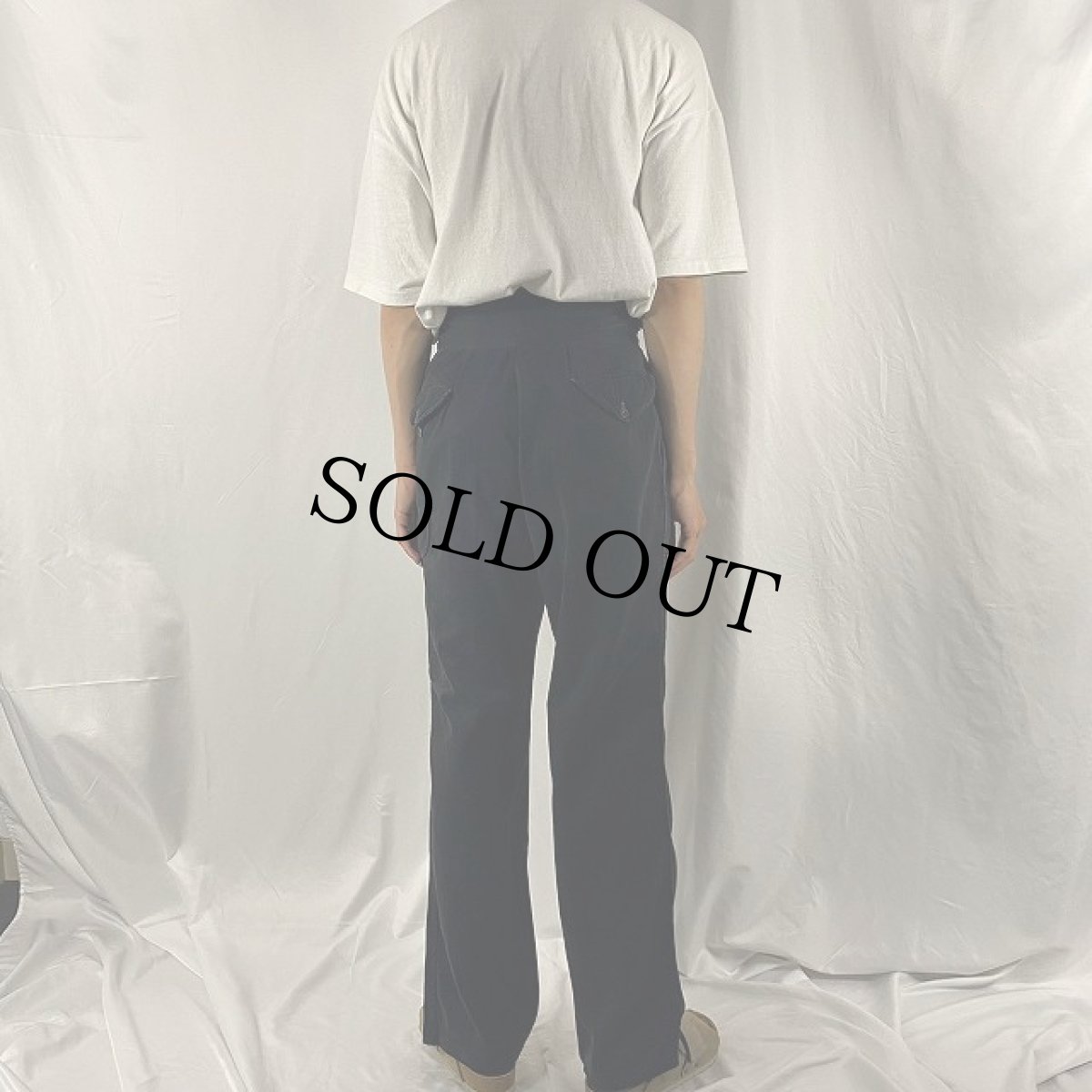 画像4: 80's ChinChin コットングルカパンツ W25-29 (4)