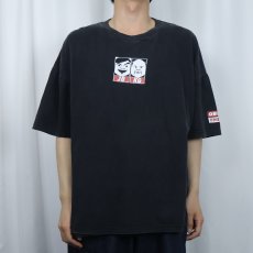 画像2: 90〜2000's Tenacious D "Obey the D" ロックバンド プリントTシャツ BLACK XXL (2)