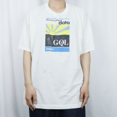 画像2: 90's Andyne USA製 "GQL" ソフトウェア企業 プリントTシャツ XL (2)