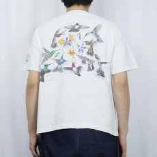 画像3: 90's LIBERTY GRAPHICS "Robert Shetterly" USA製 鳥イラストプリントTシャツ L (3)