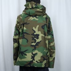 画像3: 90's U.S.MILITARY ECWCS ウッドランドカモ パーカー GEN1 後期型 MEDIUM-REGULAR (3)