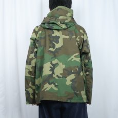 画像3: 90's U.S.MILITARY ECWCS ウッドランドカモ パーカー GEN1 中期型 MEDIUM-SHORT (3)