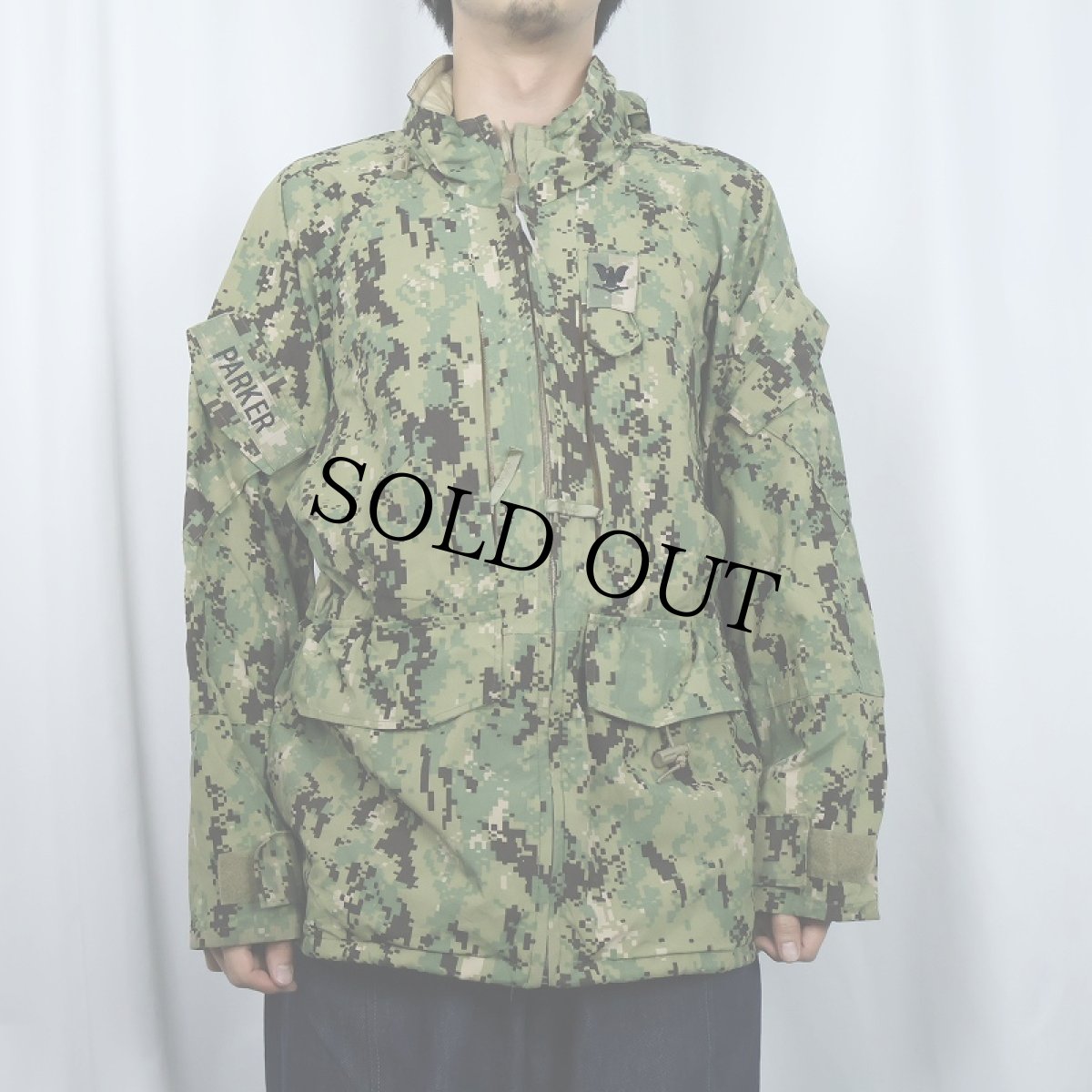 画像2: 2000's U.S.NAVY GORE-TEX WORKING PARKA TYPE III MEDIUM-XSHORT (2)