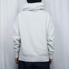 画像3: Champion REVERSE WEAVE "U.S.NAVY" プリントスウェットフーディー M (3)