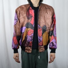 画像2: Pablo Picasso アート柄 ジップジャケット  (2)