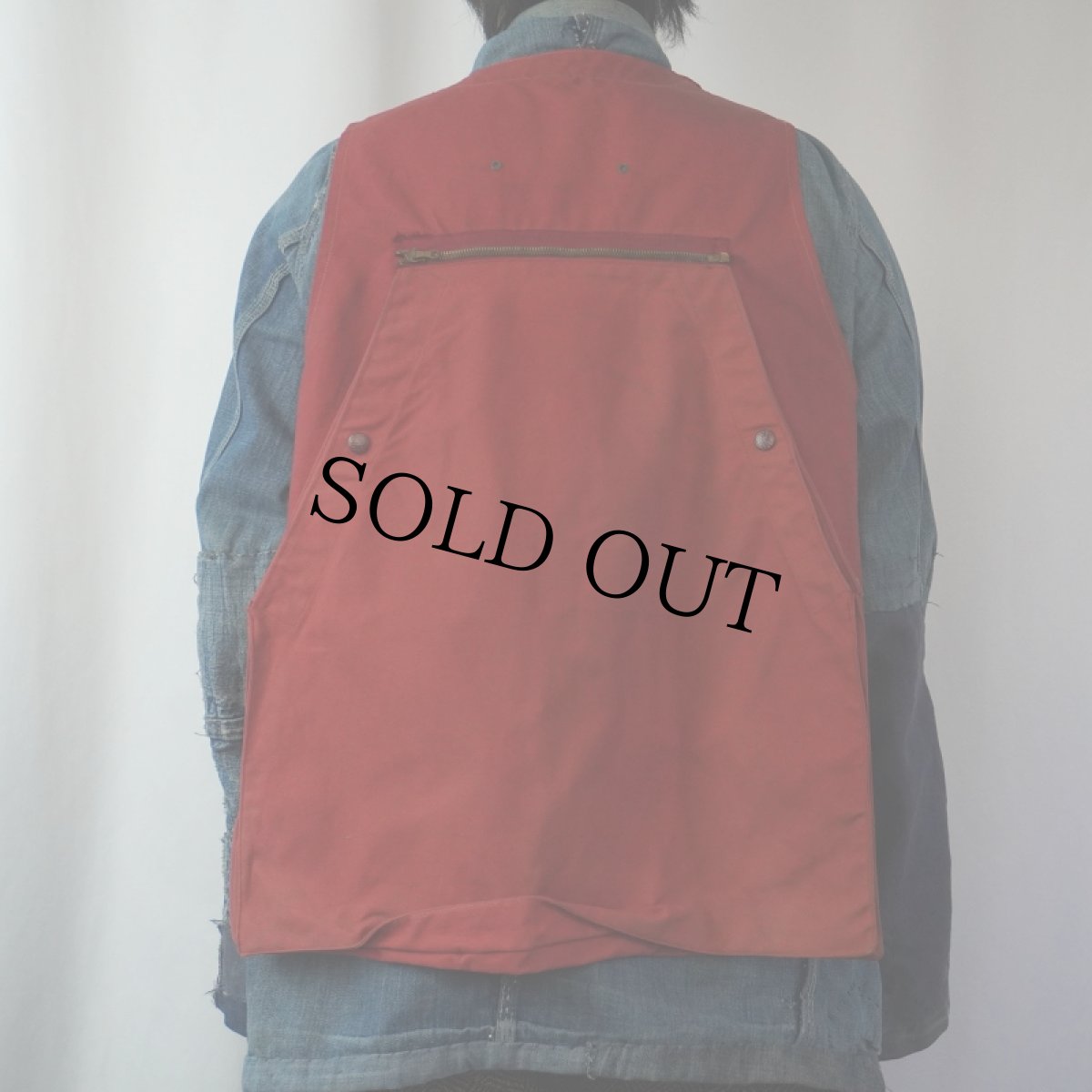 画像4: 40〜50's Ideal ハンティングベスト M (4)