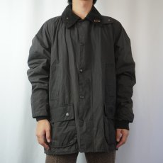 画像2: 90's Barbour × MALBORO ENGLAND製 "BEDALE" オイルドジャケット 3ワラント (2)