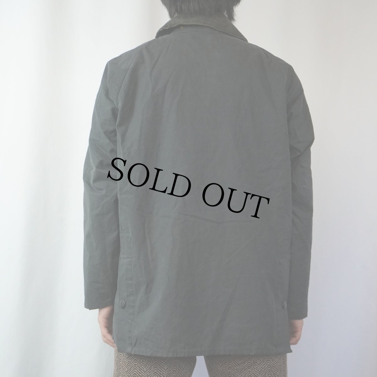 画像3: 90's Barbour ENGLAND製 "BEDALE" オイルドジャケット 3ワラント NAVY (3)