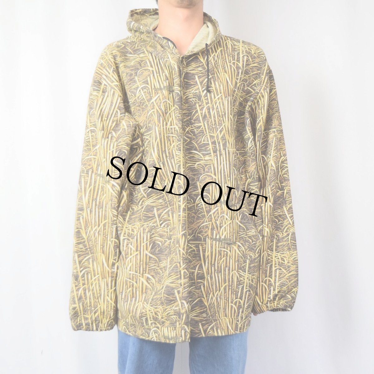 画像2: WILDFOWLER OUTFITTER "FarmLand Camo" コットン×ナイロンパーカー XL (2)