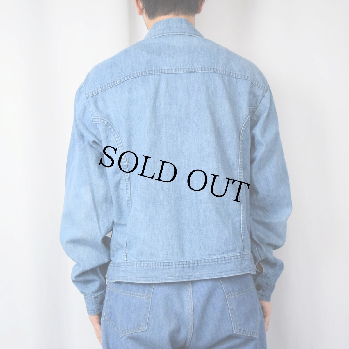 画像3: 70〜80's デニムCPOジャケット (3)