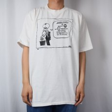 画像2: 90's USA製 ジョークプリントTシャツ XL (2)