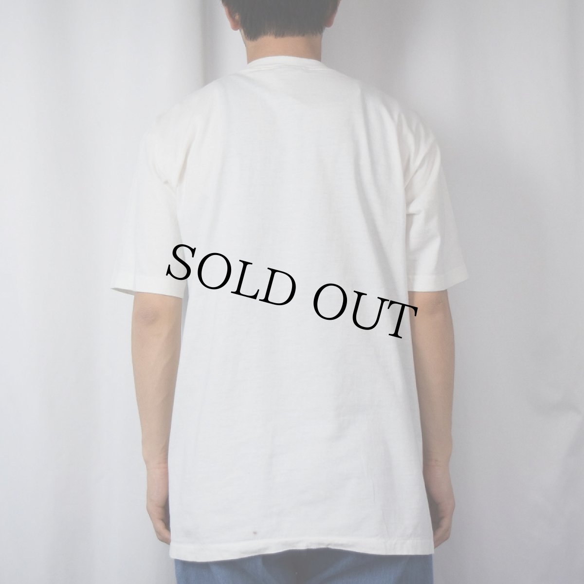 画像3: 90's USA製 ジョークプリントTシャツ XL (3)