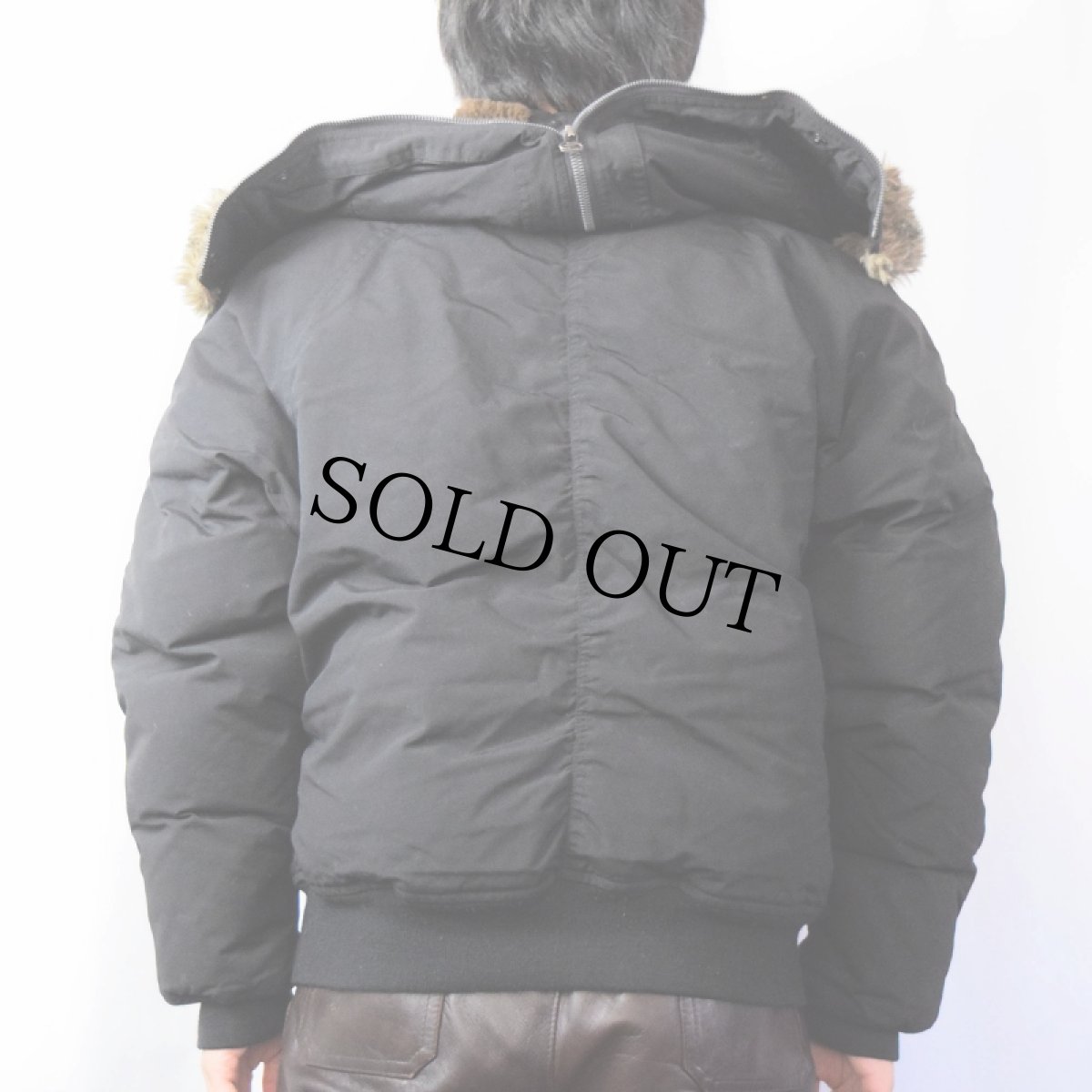 画像4: 90's POLO SPORT Ralph Lauren "N-2B TYPE" ダウンジャケット BLACK M (4)