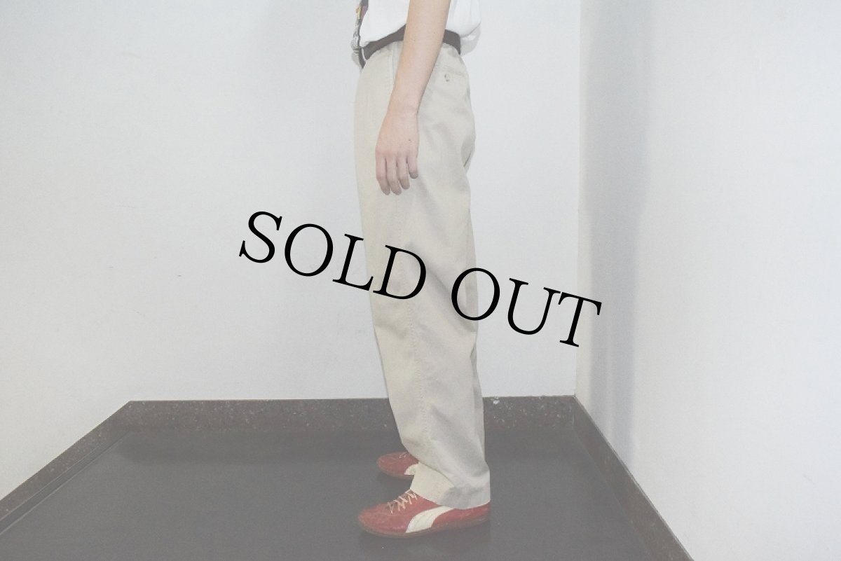 画像2: 70〜80's CHEMISE LACOSTE FRANCE製 ロゴワッペン ウール×アクリルニットカーディガン SIZE3 (2)