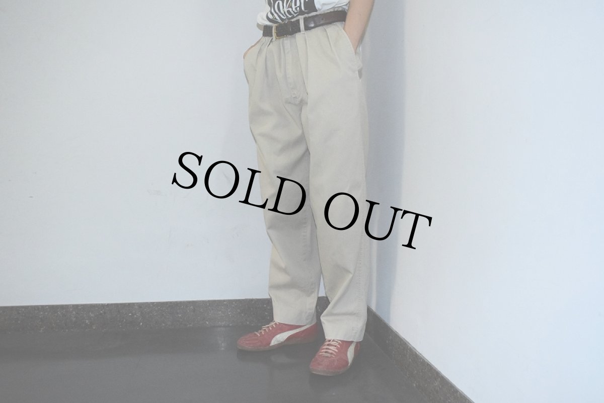 画像2: 70〜80's CHEMISE LACOSTE ロゴワッペン アクリルニットカーディガン NAVY SIZE3 (2)