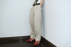 画像3: 70〜80's CHEMISE LACOSTE ロゴワッペン アクリルニットカーディガン NAVY SIZE3 (3)