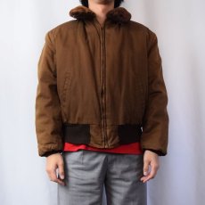 画像2: 50's HERCULES Outerwear by Sears B-15 TYPE ボアライナー付き フライトジャケット  (2)