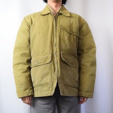 画像3: 50's COMFY OUTDOOR GARMENT キルティングライナー コットンダックダウンジャケット (3)