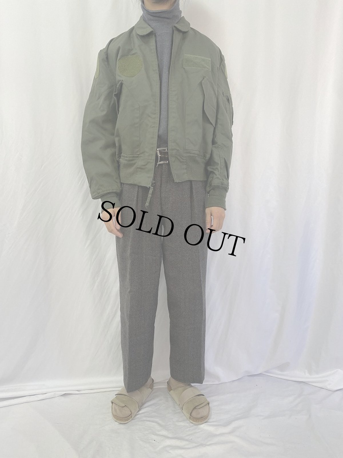 画像2: USAF CWU-36/P "NOVOLOID" フライトジャケット LARGE (2)