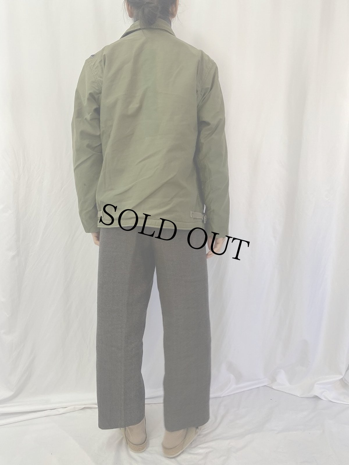 画像4: 80's U.S.NAVY A-2 デッキジャケット LARGE (4)