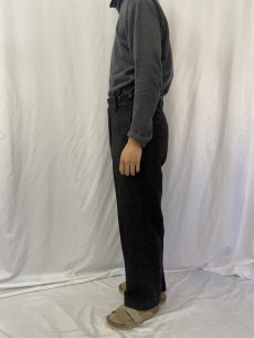 画像3: 80's Eddie Bauer ストライプ柄 マローンパンツ W33 (3)