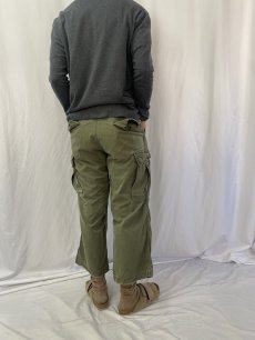 画像4: 60's U.S.ARMY ジャングルファティーグパンツ 4th REGULAR LARGE (4)