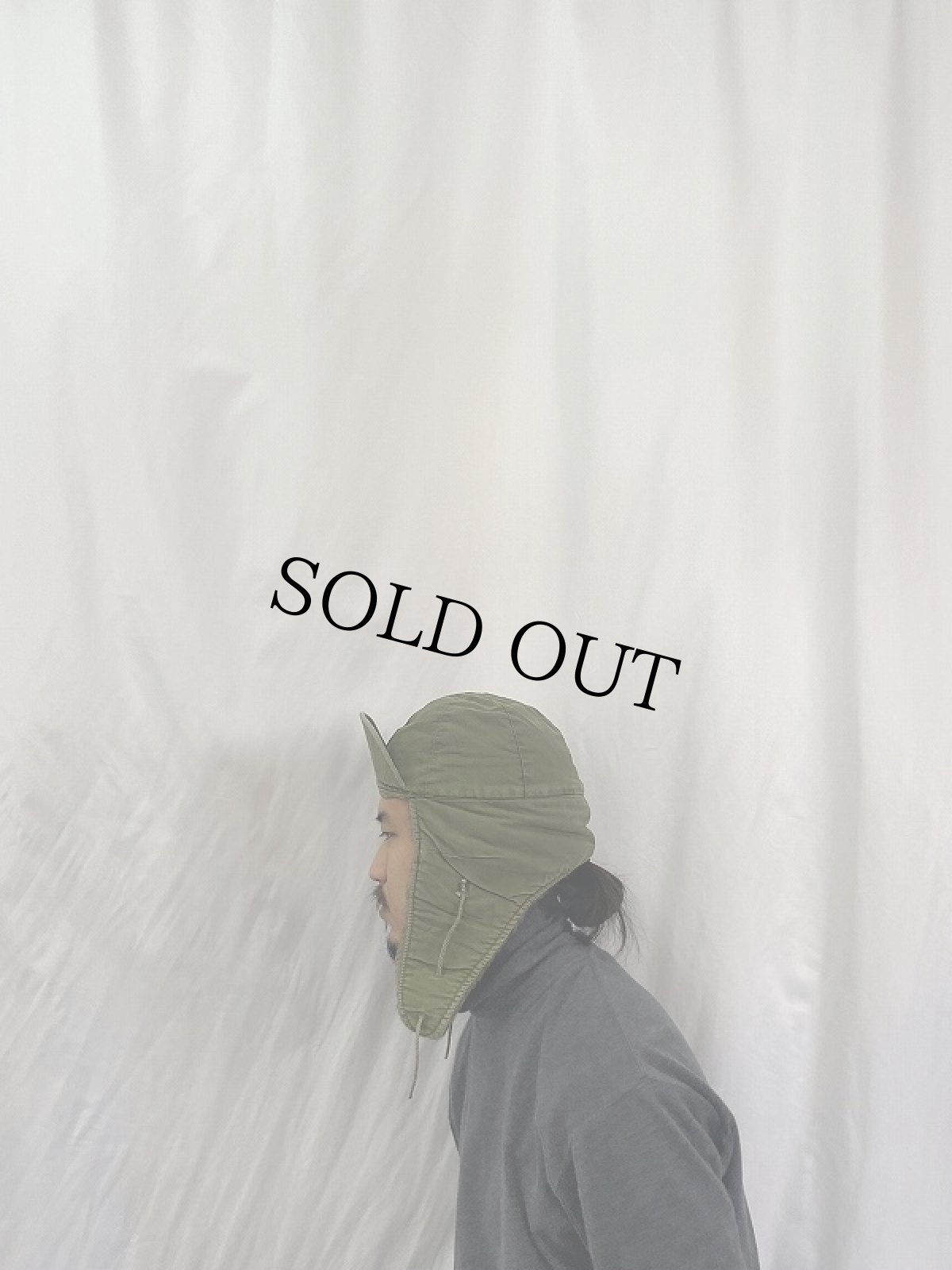 画像3: 50's U.S.ARMY M-51 MQ-1 フィールドパイルキャップ 7 1/2 (3)