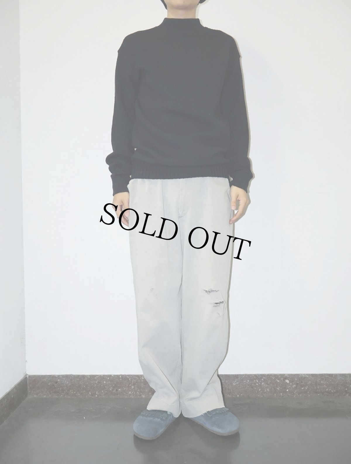 画像3: 50's SANFORIZED "Army Twill" チノトラウザーズ W34 (3)