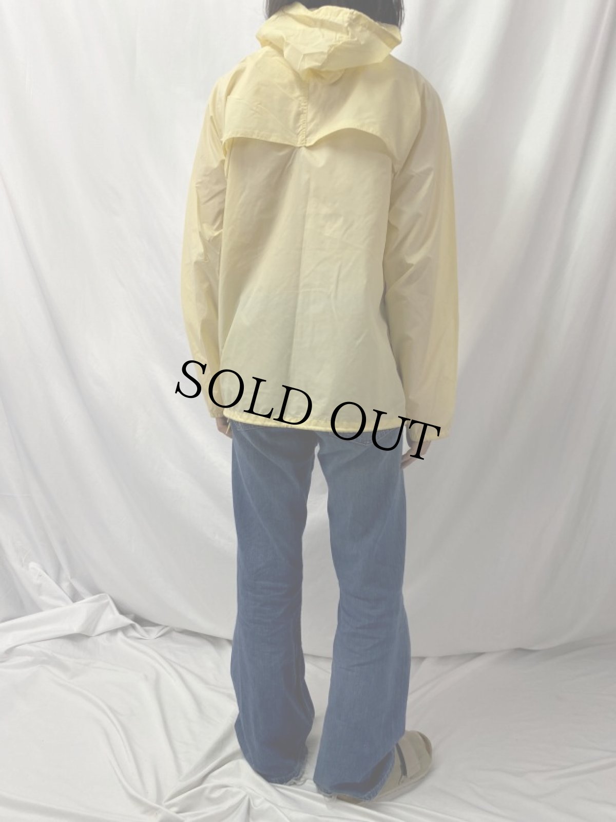 画像4: 80's The Fox JCPenney ナイロンアノラックパーカー L (4)