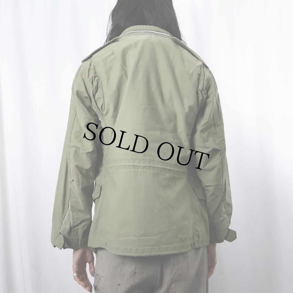 画像3: 60's U.S.ARMY M-65 フィールドジャケット 2nd グレーライナー (3)