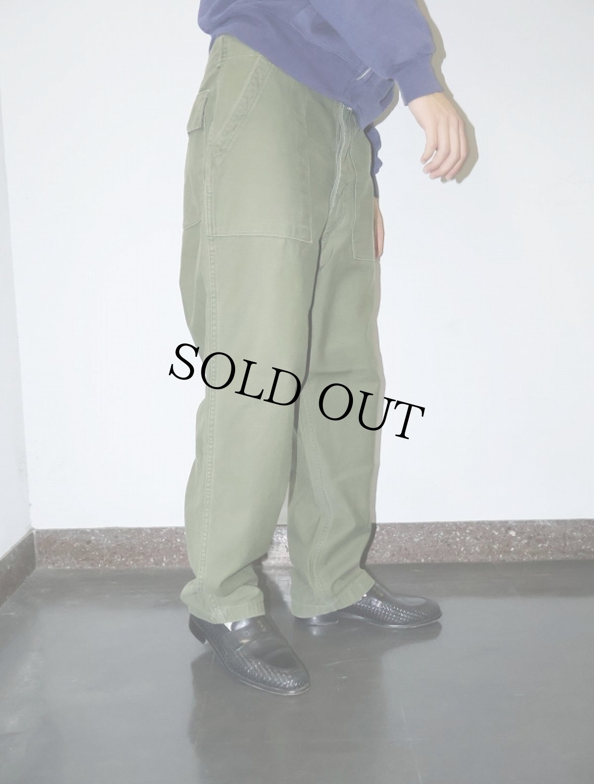 画像1: 70's U.S.ARMY ベイカーパンツ W34 (1)