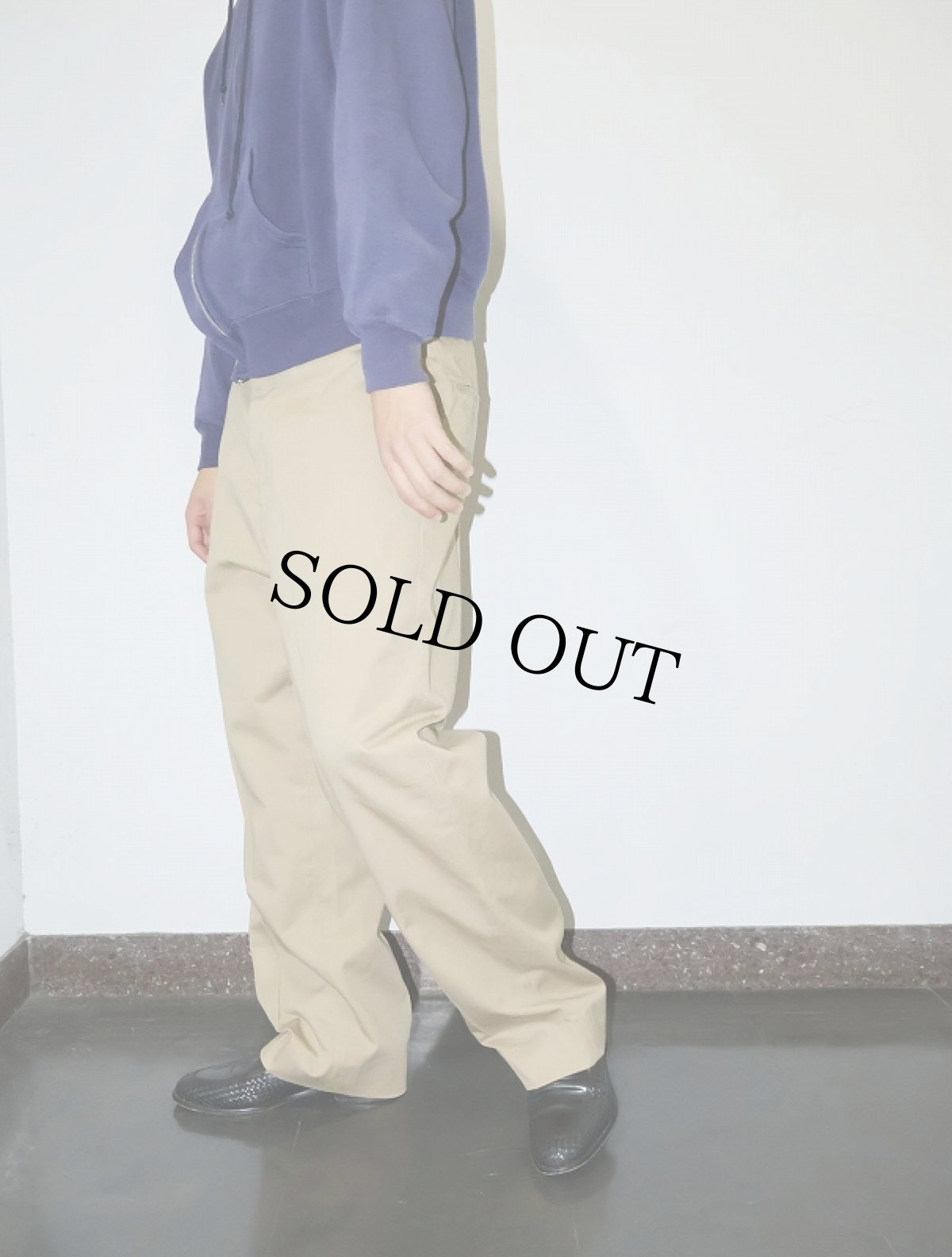 画像1: 60's U.S.ARMY チノトラウザーズ W35 (1)