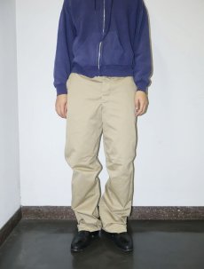 画像2: 50's U.S.ARMY チノトラウザーズ W30 (2)