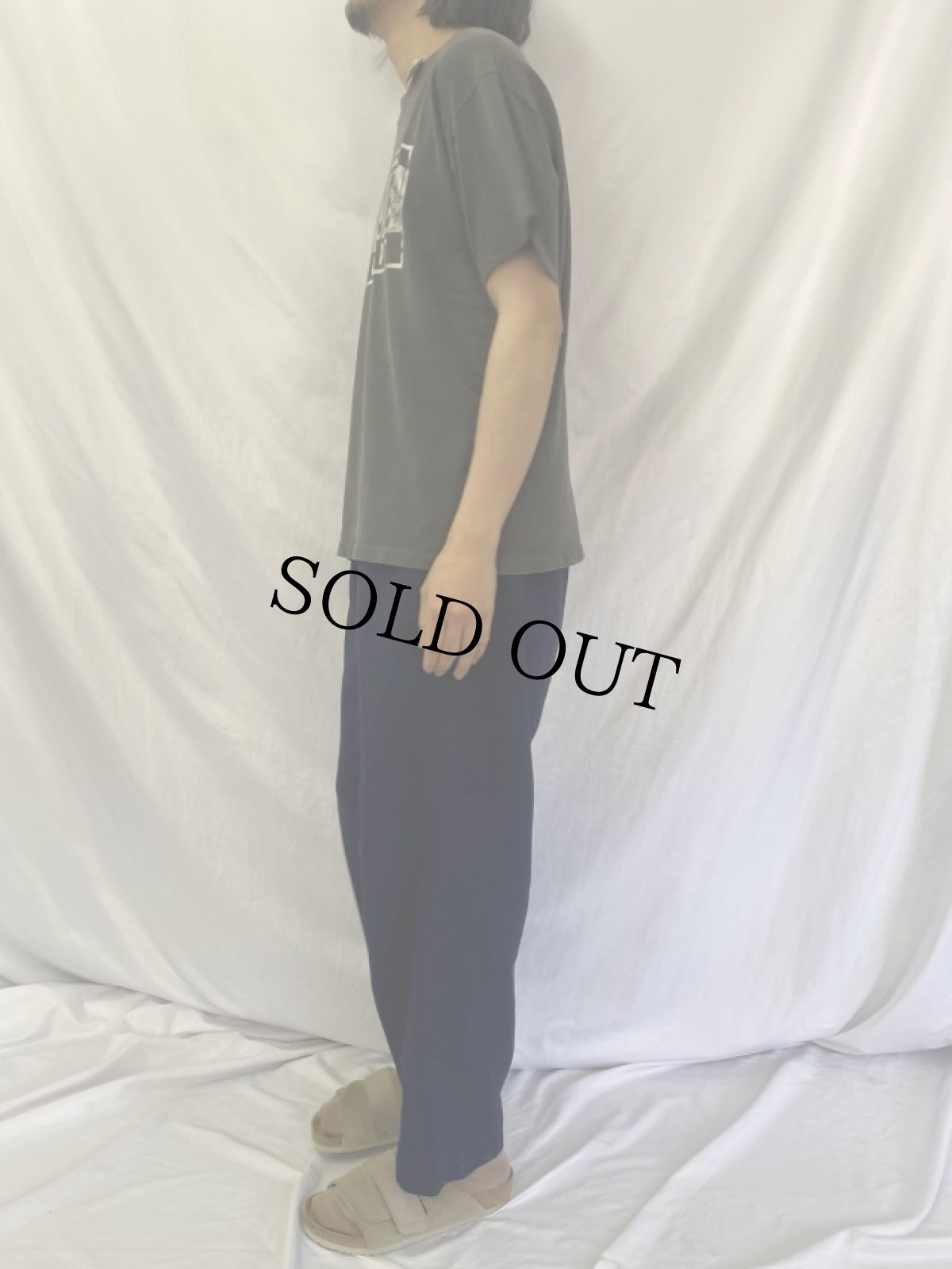 画像3: 90's SST RECORDS USA製 ロゴプリント レコードレーベルTシャツ XL (3)