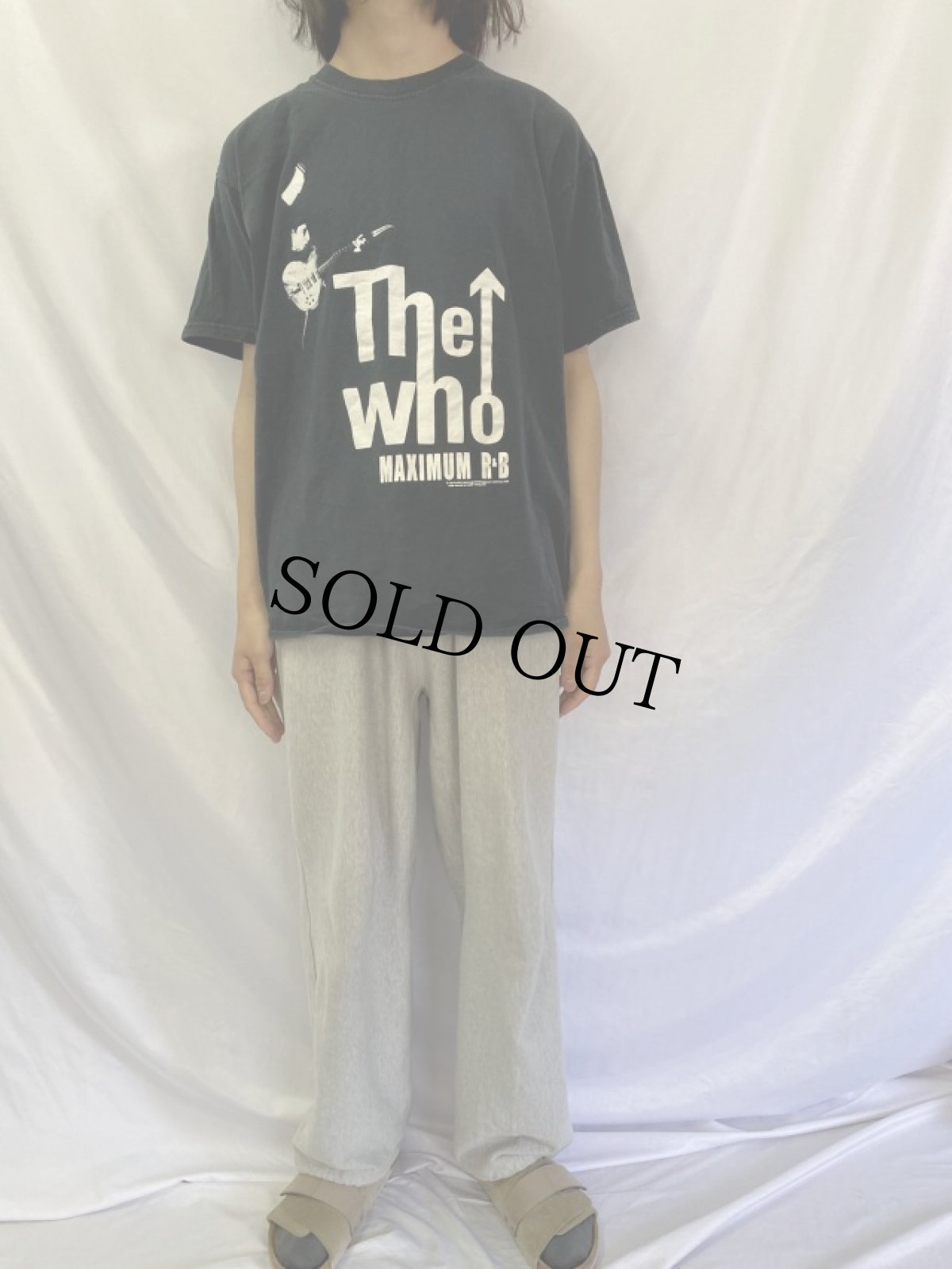 画像2: 90's THE WHO "maximum R&B" ロックバンドTシャツ XL (2)