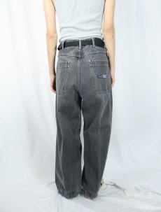 画像4: 90's〜 Sean John ブラックデニムペインターパンツ W37 (4)