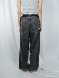 画像4: 90's SOUTH POLE ブラックデニムパンツ W37 (4)