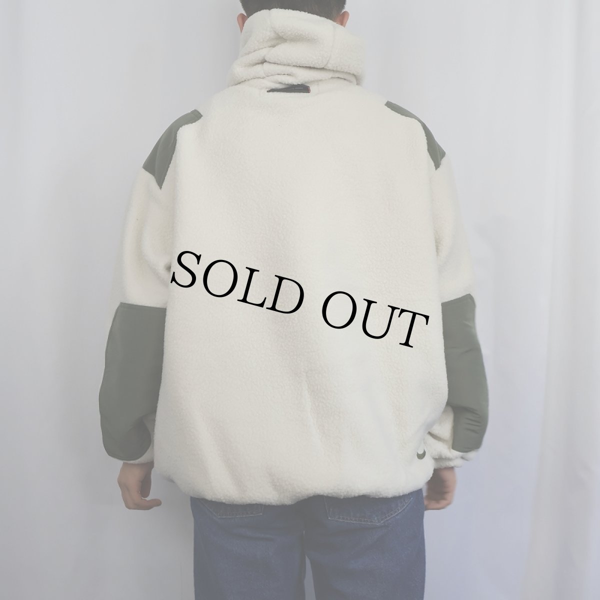 画像4: 90〜2000's NIKE ACG USA製 "NINJA" フリースプルオーバージャケット L (4)