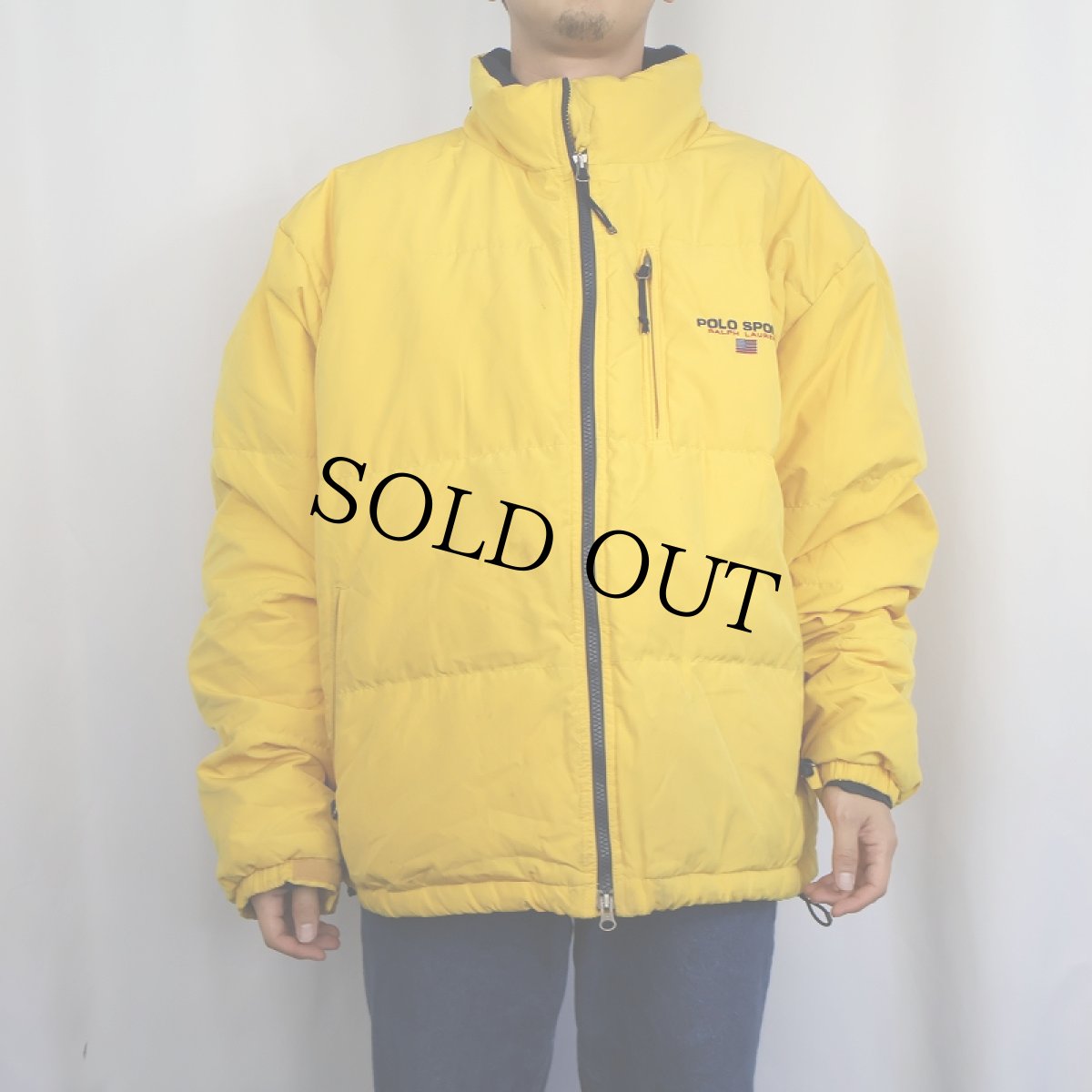 画像3: 90's POLO SPORT Ralph Lauren ロゴ刺繍 ダウンジャケット XXL (3)