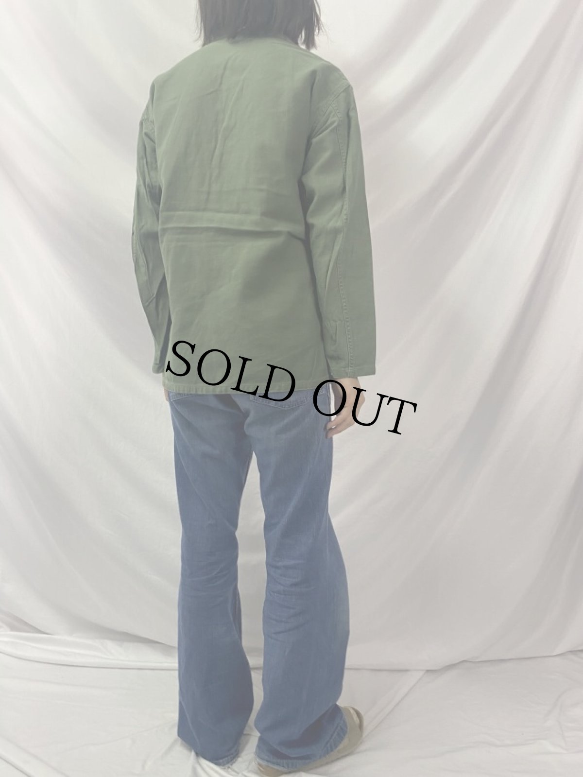 画像4: 60's U.S.ARMY ユーティリティシャツ 1st後期 MEDIUM (4)