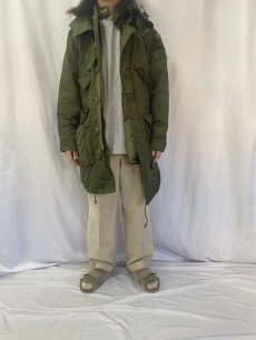 画像2: 90's CANADIAN ARMY ECW コンバットパーカー LONG SMALL (2)